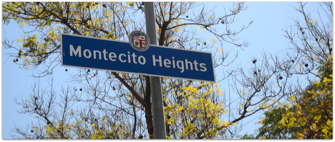 Montecito Heights Street Sign
