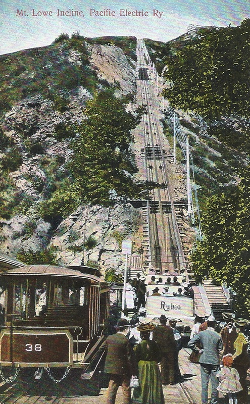 Mt. Lowe Railway Postcard