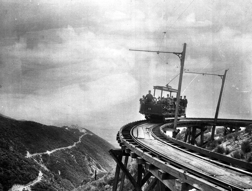 Mt Lowe Railway Echo Mountain Los Angeles